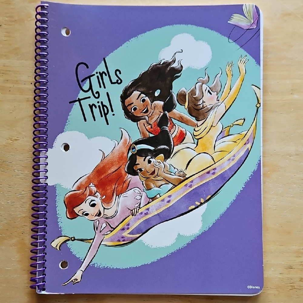 Disney Purple 'Girls Trip' Notebooks And Folder - Picture 5 of 10